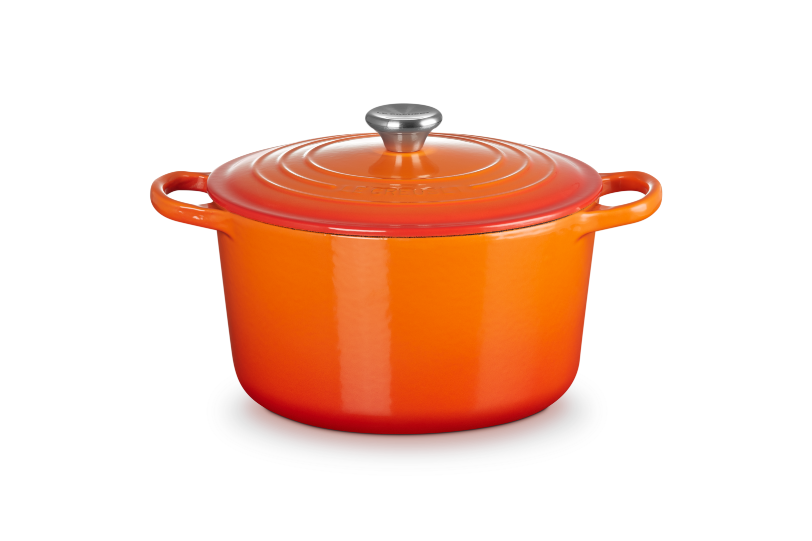 Le Creuset Hoher runder Bräter aus Gusseisen