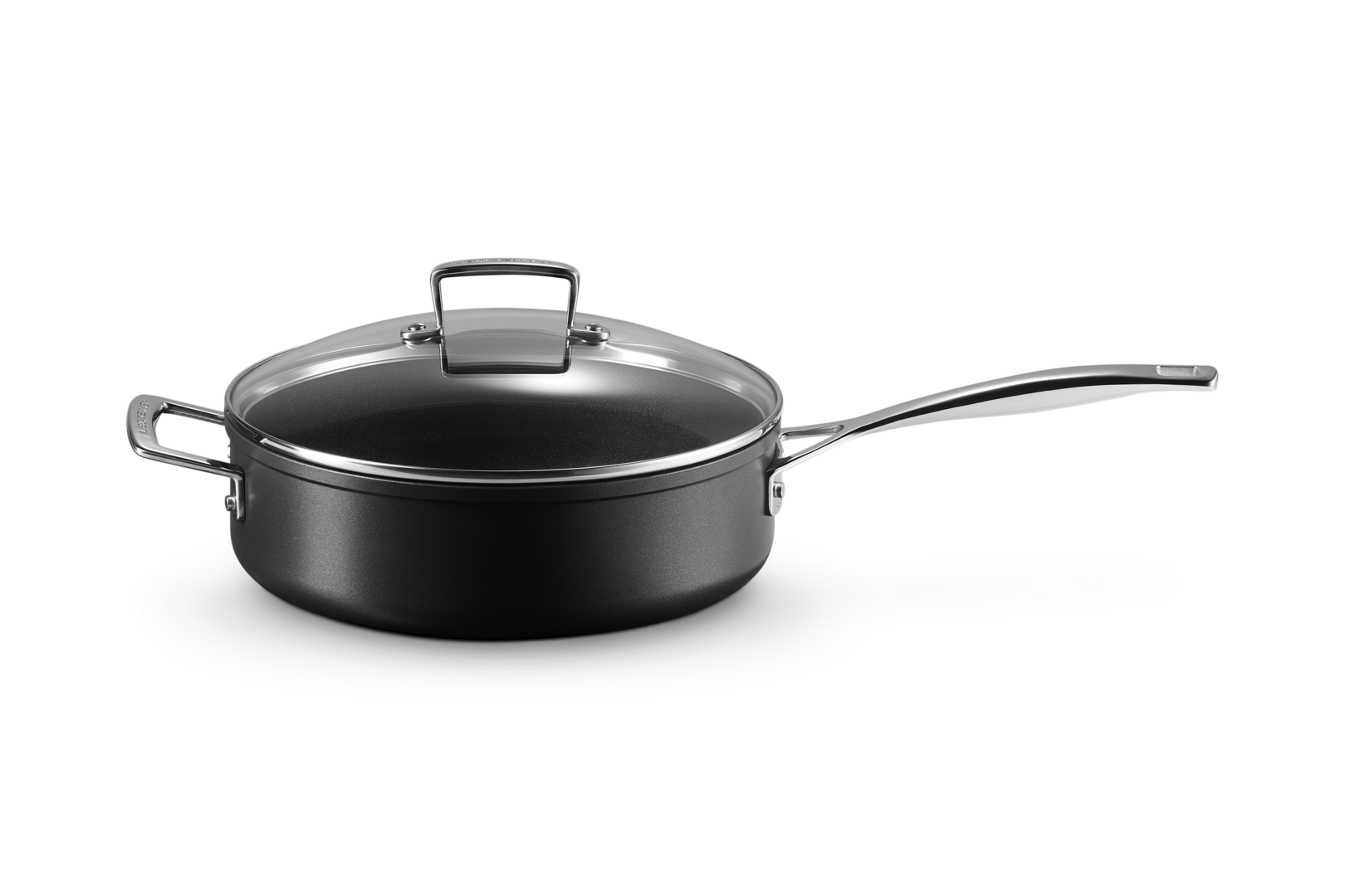 Le Creuset Aluminium-Antihaft Sautépfanne mit Glasdeckel