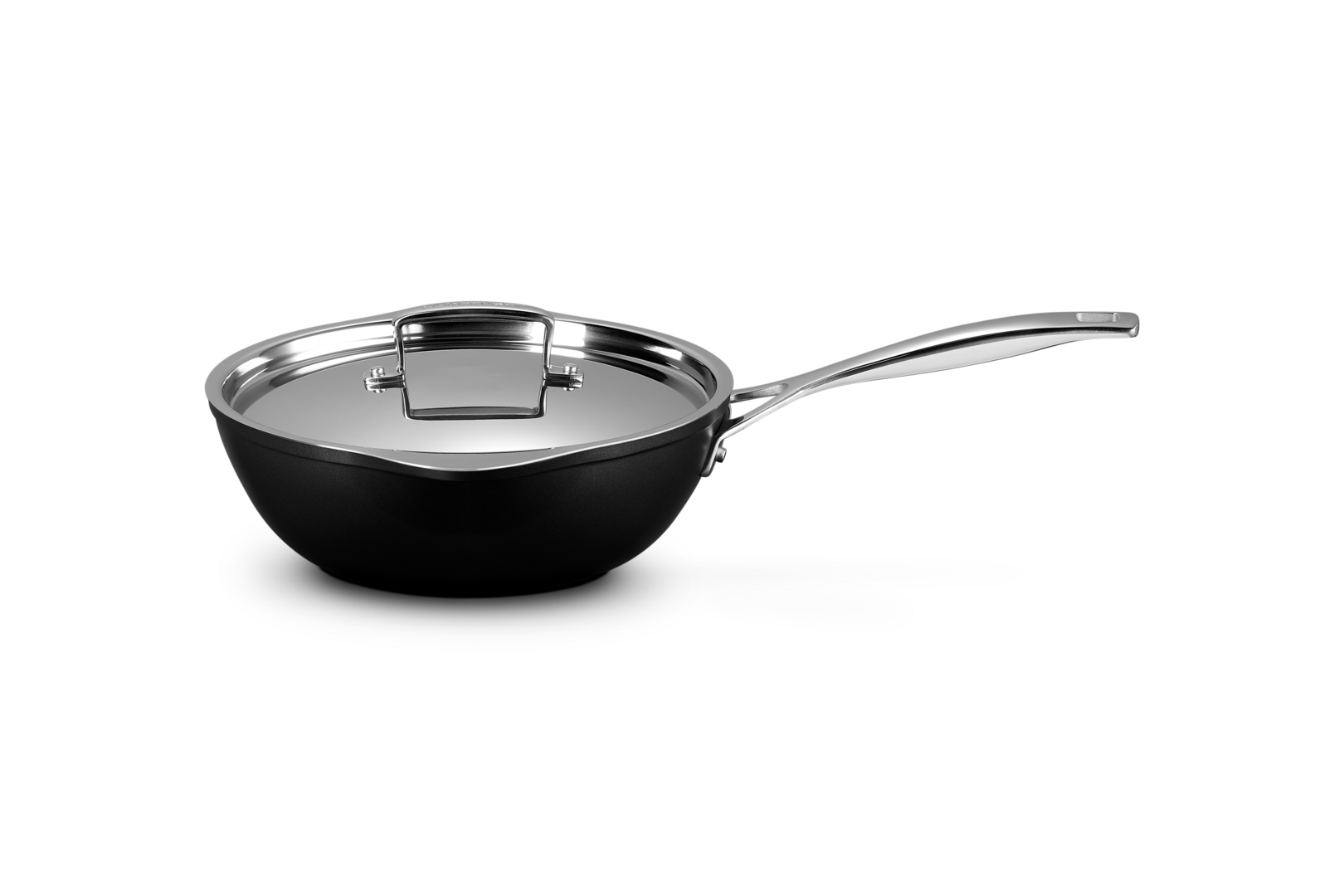 Le Creuset Aluminium-Antihaft Sautépfanne mit zwei Ausgießern