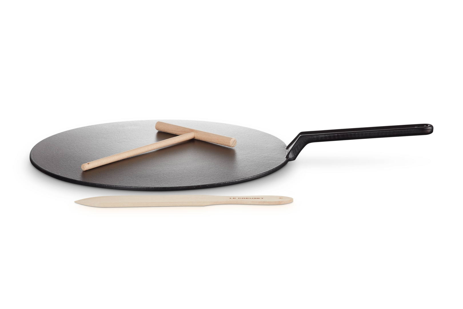 Le Creuset Große Crêpespfanne aus Gusseisen