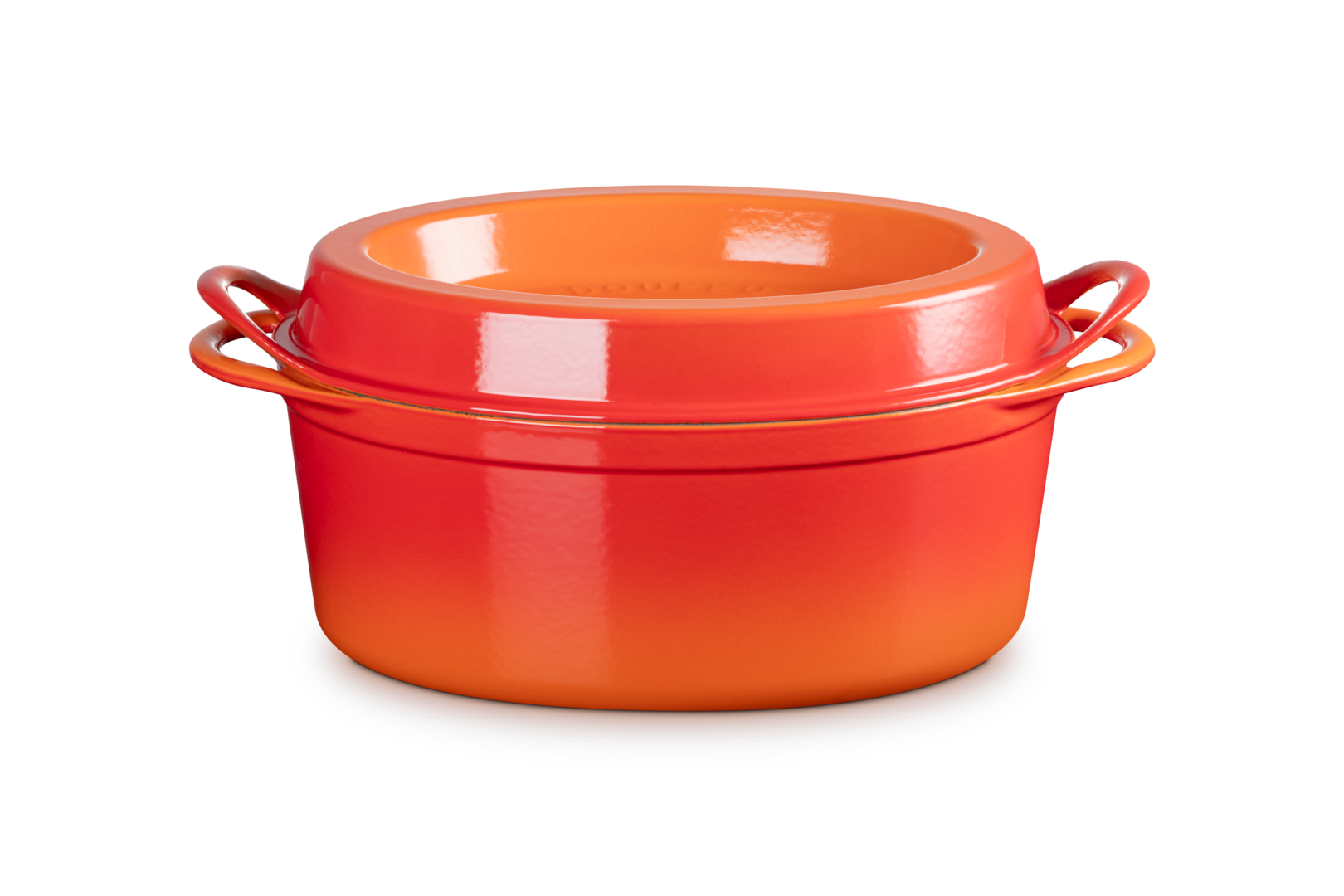 Le Creuset Ovaler Doufeu aus Gusseisen