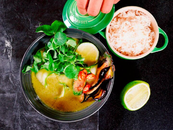 Das perfekte grüne Thai-Curry
